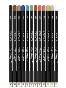 L3VEL3 Pencils Assorted Colors 12pc #EP1001AS