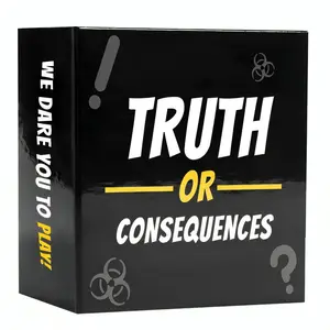TRUTH, DARE, OR CONSEQUENCE PARTY CARDS GAME TRUTH, DARE, OR CONSEQUENCE PARTY CARDS GAME