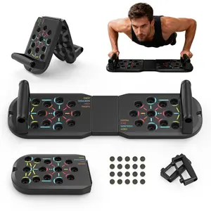 Enhanced Push-up Board Fitness with 28 Holes, Portable Home ExerciseEquipment for Chest, Arms & Core