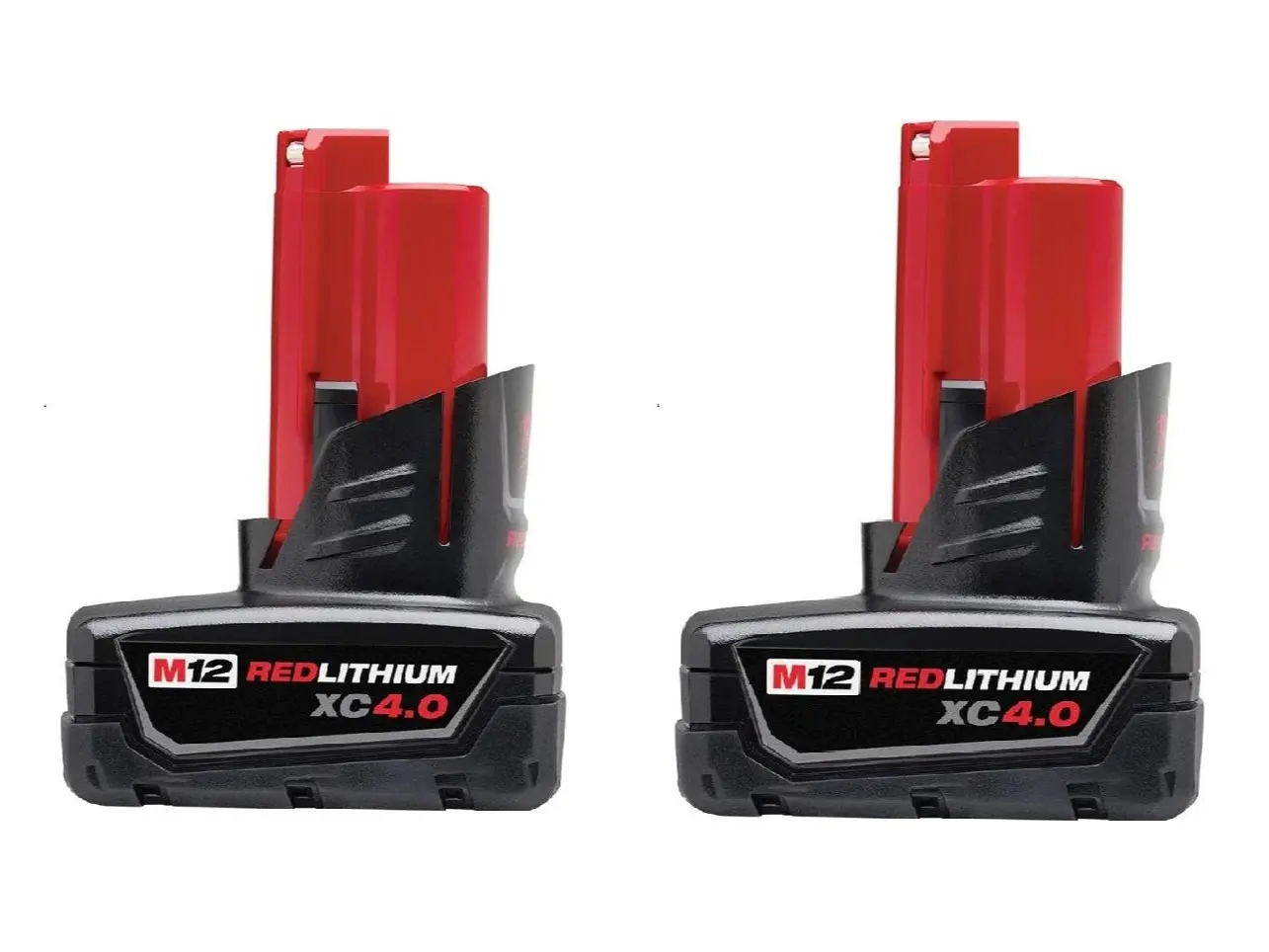 Milwaukee 48-11-2440 M12 REDLITHIUM XC 4.0 Extended Capacity Battery Pack- 1 or 2 Pack Milwaukee 48-11-2440 M12 REDLITHIUM XC 4.0 Extended Capacity Battery Pack- 1 or 2 Pack