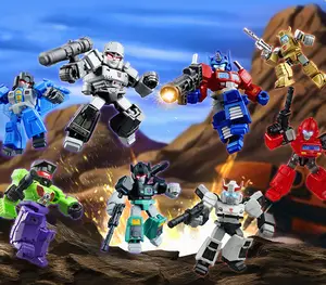 Transformers Blokees Toy, 1 Box Random Robot BuildingBlocks Toy, Action & Toy for Boys & Girls, CreativeBirthday and Holiday Gift Options