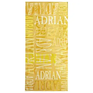 Personalized Signature Style Beach Towel-Customized Towel-For the Beach Lover-For the Pool Lover v3 Available in 2 Sizes
