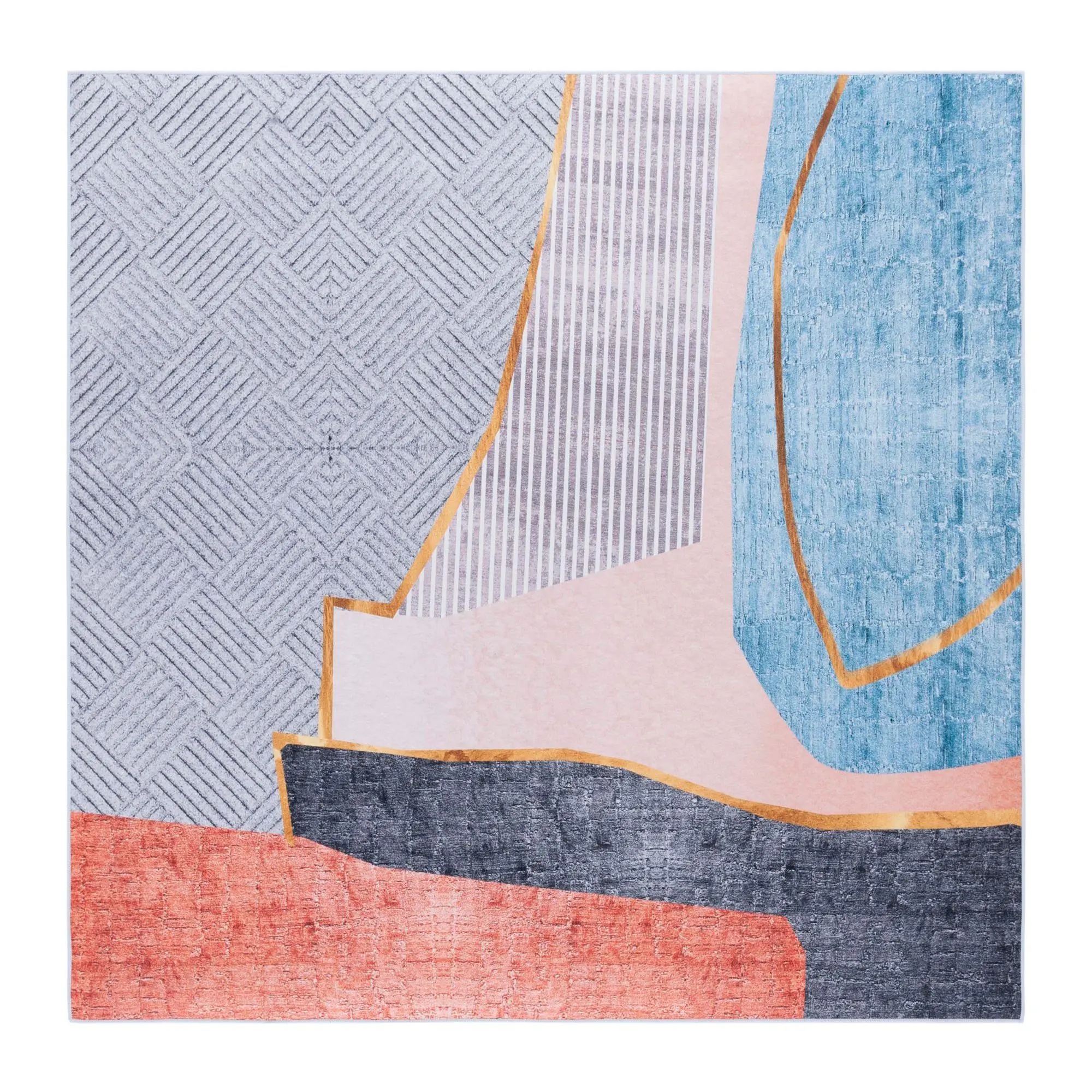 Safavieh Tacoma 834 Machine Washable 6' X 6' Square Rug