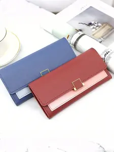 PU Leather Wallet, Card Holder, Coin Purse, Simple, Portable, Elegant, Multifunctional, Practical, Fashionable, Ideal Gift
