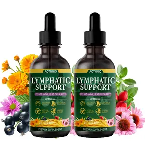 Natural Lymphatic Drainage Drops for Men & Women | Supports Cleansing and Immune System Health | Herbal Blend with Echinacea Root, Elderberry, Plantain Leaf, Blue Vervain & Thyme Leaf | DealsForYouDays