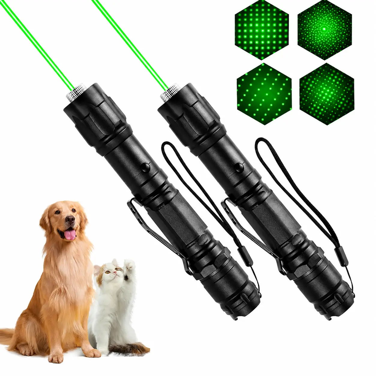 [Already have 10K favorites]Rechargeable Green Laser Pointer/ Line Light Flashlight Long Distance Range for TV/LED/LCD Screens Flashlights Presentation, Laser Pointer Cat Toy，Office / Outdoors / Astronomic / Construction #SummerVibes #petlovers