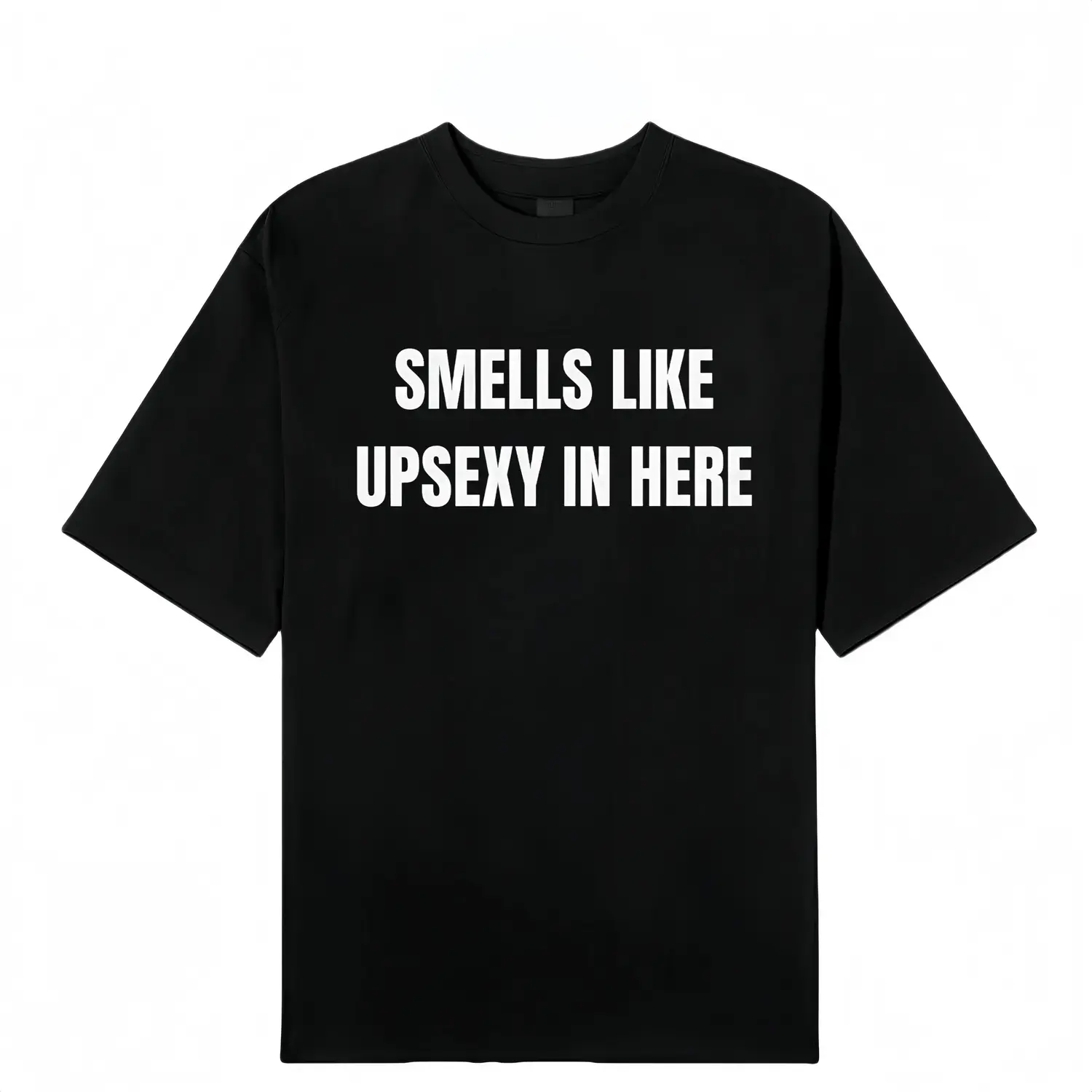 Humorous Casual Cotton TShirt Featuring Sexy In Here Slogan Perfect for Laughter and Comfort