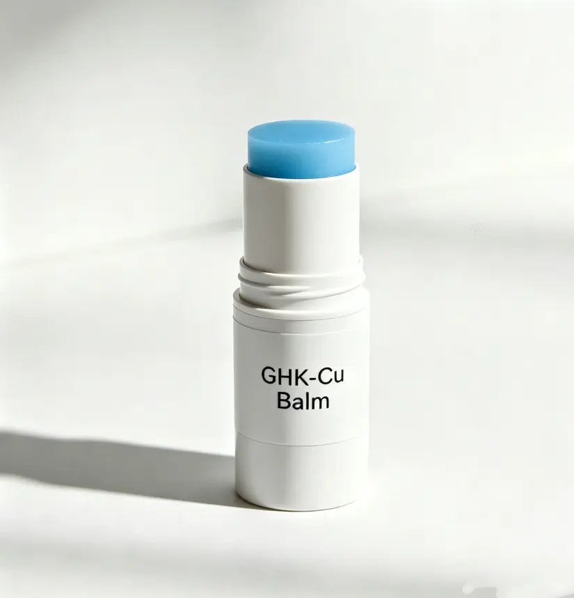 Manufacturer GHK-Cu Anrti-Wrinkle Balm Multi-Peptide Firming Lifting GHK-Cu Face Glow Stick for Face & Body