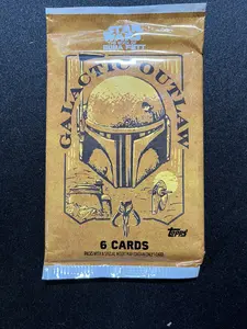 Topps 2022 Star Wars The Book Of Boba Fett Trading Cards Single Pack Galactic Outlaw 6 Cards