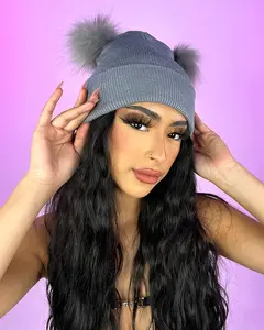 Pom Pom Unisex Beanie