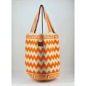 Yara Wayuu Mochilon Bag – Colorful Handwoven Crochet Bag, Large Mochila