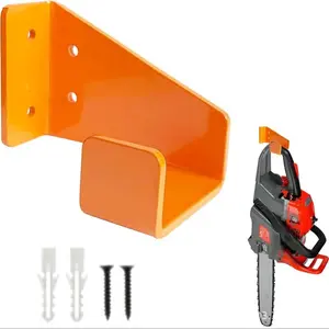 New Chainsaw Wall Mount Bracket, Electric Saw Holder Storage Rack, Tool Organizer, Durable Hanging Shelf, Power Tool Organizer