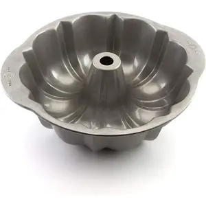 Nonstick Fluted Tube Cake Pan, 10-Inch Aluminized Steel Bakeware
