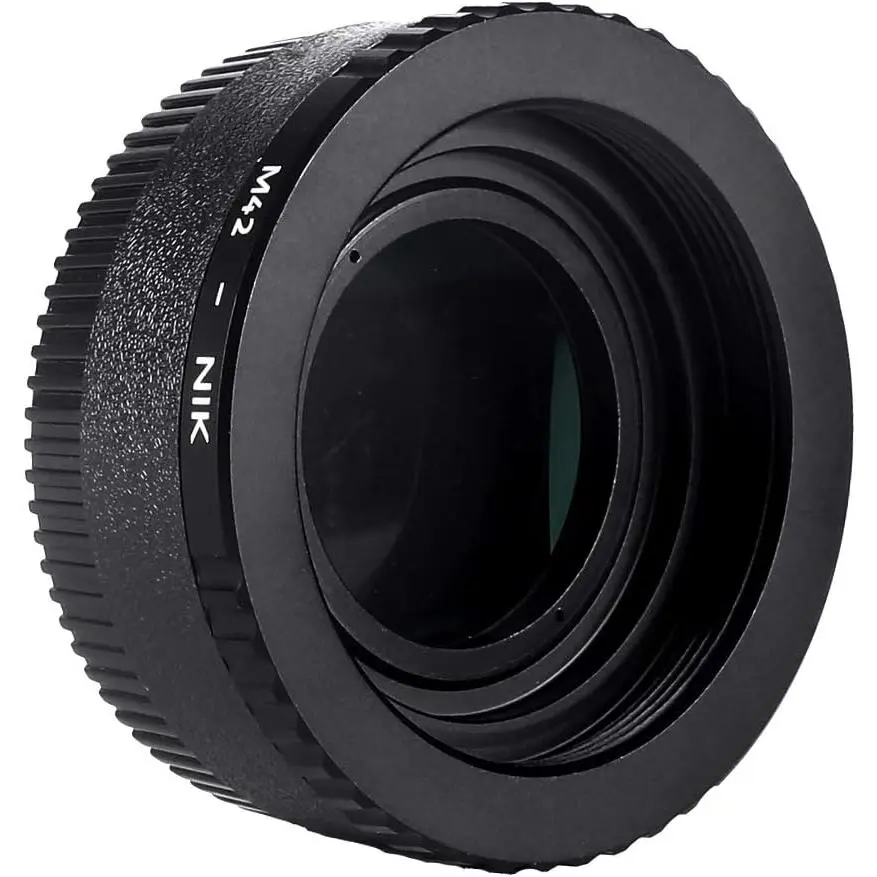 K&F Concept Lens Mount Adapter for M42 Lens Compatible with Nikon Camera Body