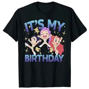 Hunters It's My Birthday Cute Chibi-Style Group T-Shirt
