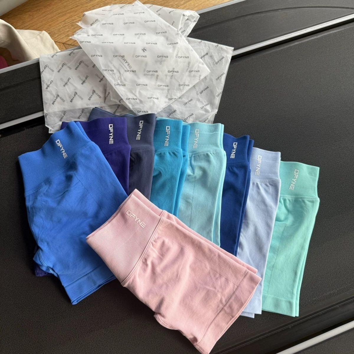 [With Logo]Women 3 Inch Yoga Shorts, Butt Lift & Tummy Tightening Design, Quick Dry Stretch Soft Athletic Shorts for Running Workout Daily Wear