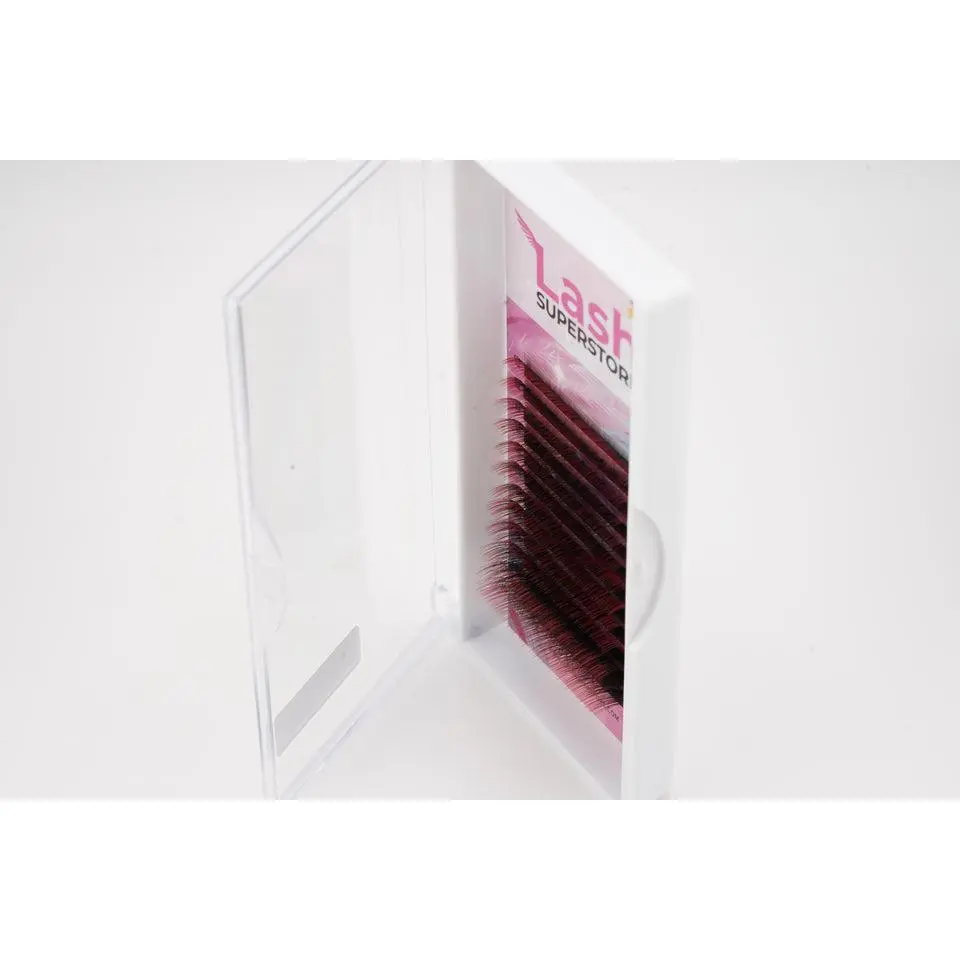 Ombre Lash | Red | C Curl | 0.07 | Made in Korea