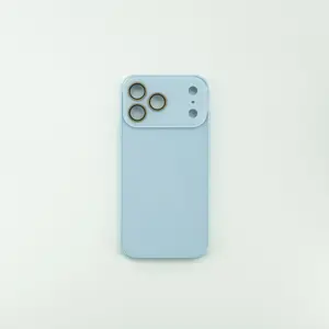 Skin-Feel Crystal Phone Case, TPU+PC Material with Crystal Transparency and Silky Skin Touch Suitable foriPhone 13 /14/15/16 17 series