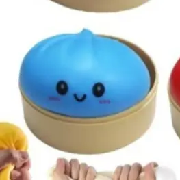 Blue expression big bun + steamer