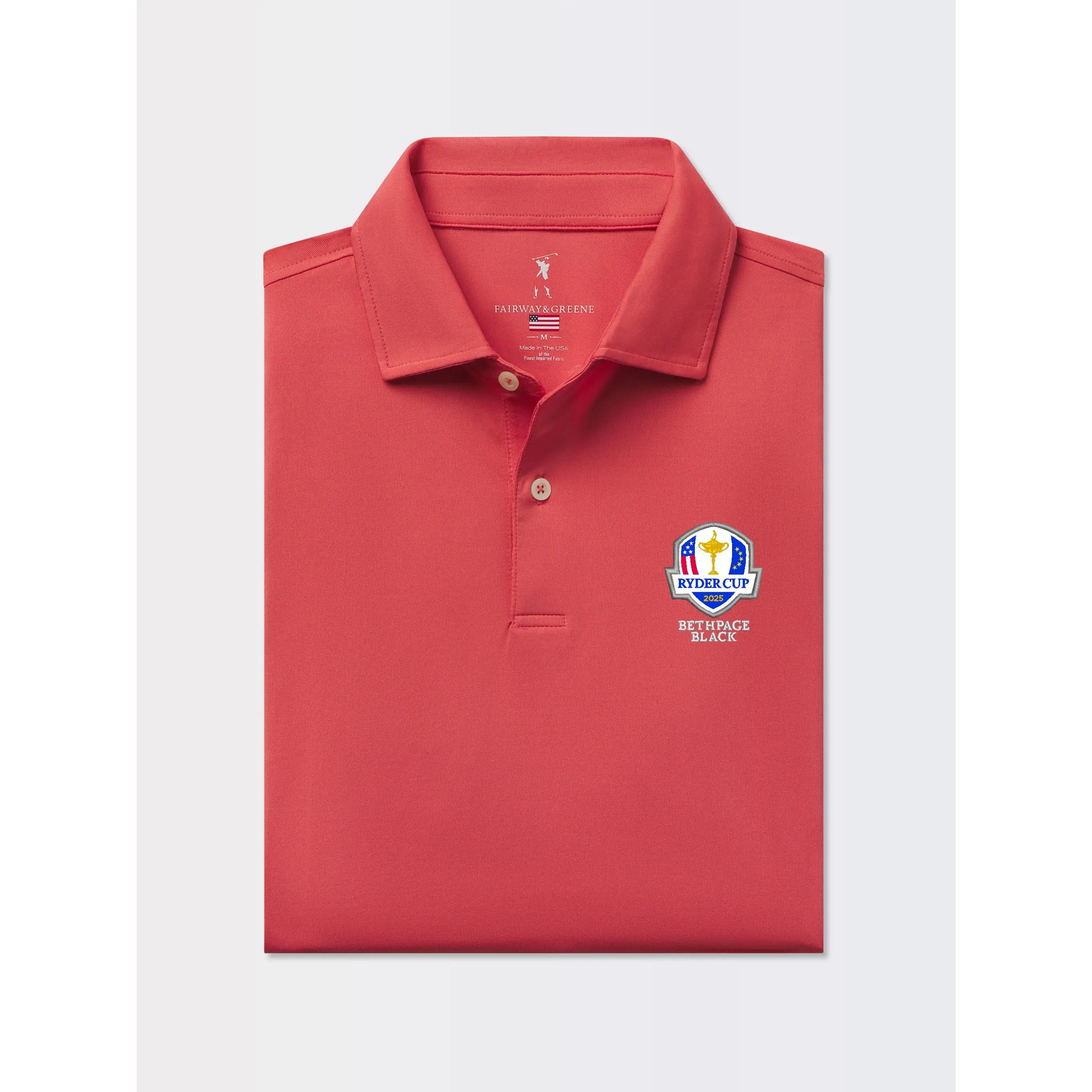 Ryder Cup | USA Tournament Solid Tech Jersey Polo