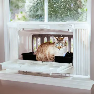 VistaLoo: The Luxury Window Litter Box Oasis