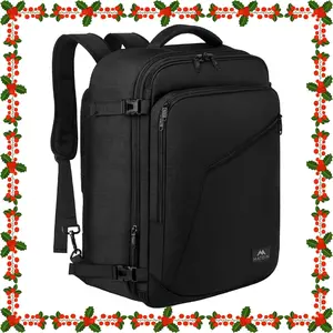 MATEIN 40L Carry-On Backpack – Expandable Travel Bag, Flight-Approved Weekender, Lightweight, Water-Resistant, Durable, Unisex Backpack for Men & Women