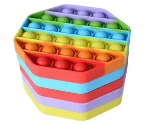 5-Pack Sensory Pop Fidget Toy Set – Silicone Stress Relief Bubbles for ADHD, Autism & Anxiety