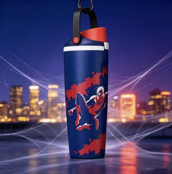 [NEW 2026] Owala Spider Insulated Water Bottle 24oz  Leakproof Flip Lid Sports Tumbler Portable Drink Bottle for School, Gym, Travel & Daily Hydration