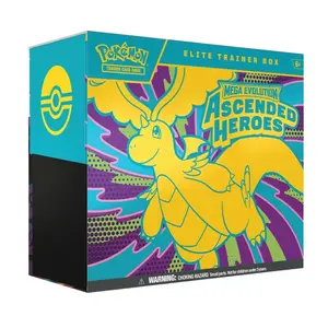 Pokémon Mega Evolution: Ascended Heroes Elite Trainer Box (Presell 2/20)