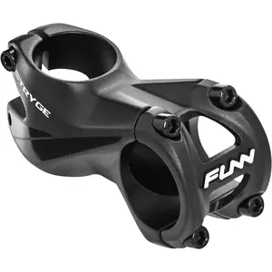 Stryge Bike Riser Stem - 7 Rise, 60mm Length, 31.8mm Bar Clamp, Suitable for MTB, BMX, Road & Gravel Bikes (Black)