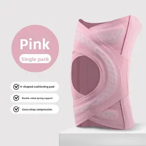Sports Knee Pads Meniscus Joint Cross Strap Pressure Sheath Running Knee Support Fixed Patella Protection