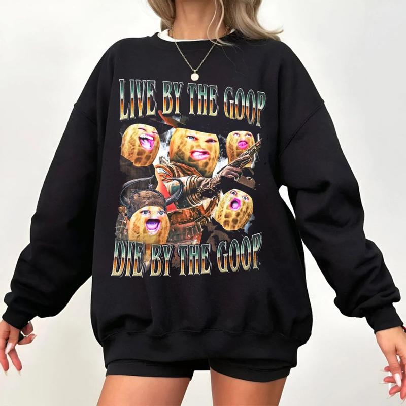 The Burnt Peanut Shirt, Goop Goop Goop Sweatshirt, Arc Raiders Unisex Hoodie, Gift For Him Unisex Tee, Unisex Sweater Pullover Tee