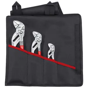 Knipex KNP001955S6 Pliers Wrench Set in Tool Roll - 3 Piece