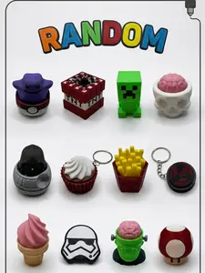 Fidget Clickers 3D - Random Assorted Designs Stress Relief Toys for Kids and Adults