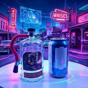 Creative Fire Extinguisher Shape Decorative Item, Handmade Water Bottle, Whiskey Bottle, 2026 New Model, No Qualifications Required