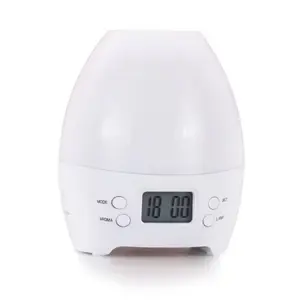 Aromatherapy LED Digital Alarm Clock Multifunctional Night Light Diffuser Bedroom Decor Essential Oil Scent Clock Gift