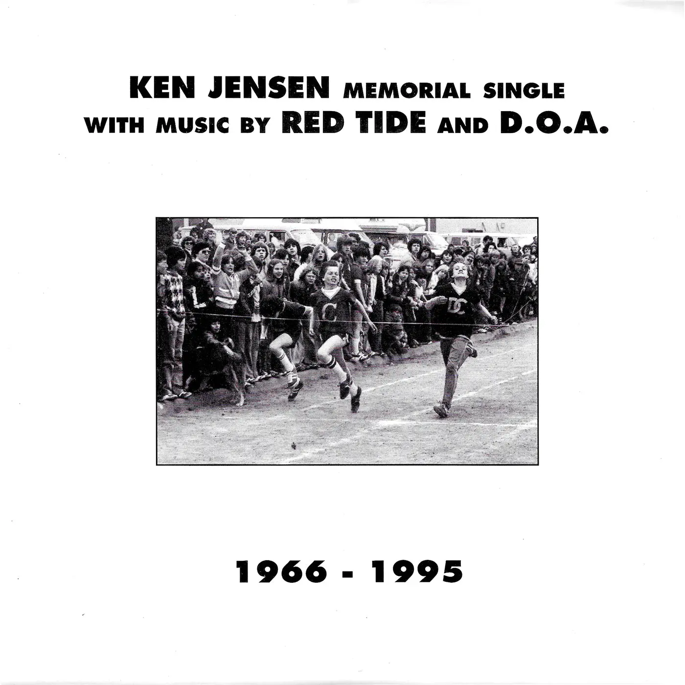 v161 - Red Tide  / D.O.A.  - "Ken Jensen Memorial Single (1966-1995)"