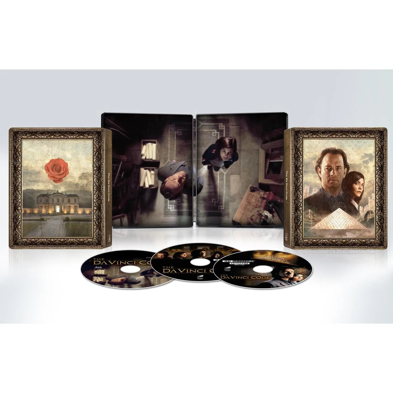 The Da Vinci Code (20th Anniversary) (Steelbook)  [4K ULTRA HD BLU-RAY MOVIE] Ltd Ed, With Blu-Ray, Steelbook, 4K Mastering, Anniversary Ed,