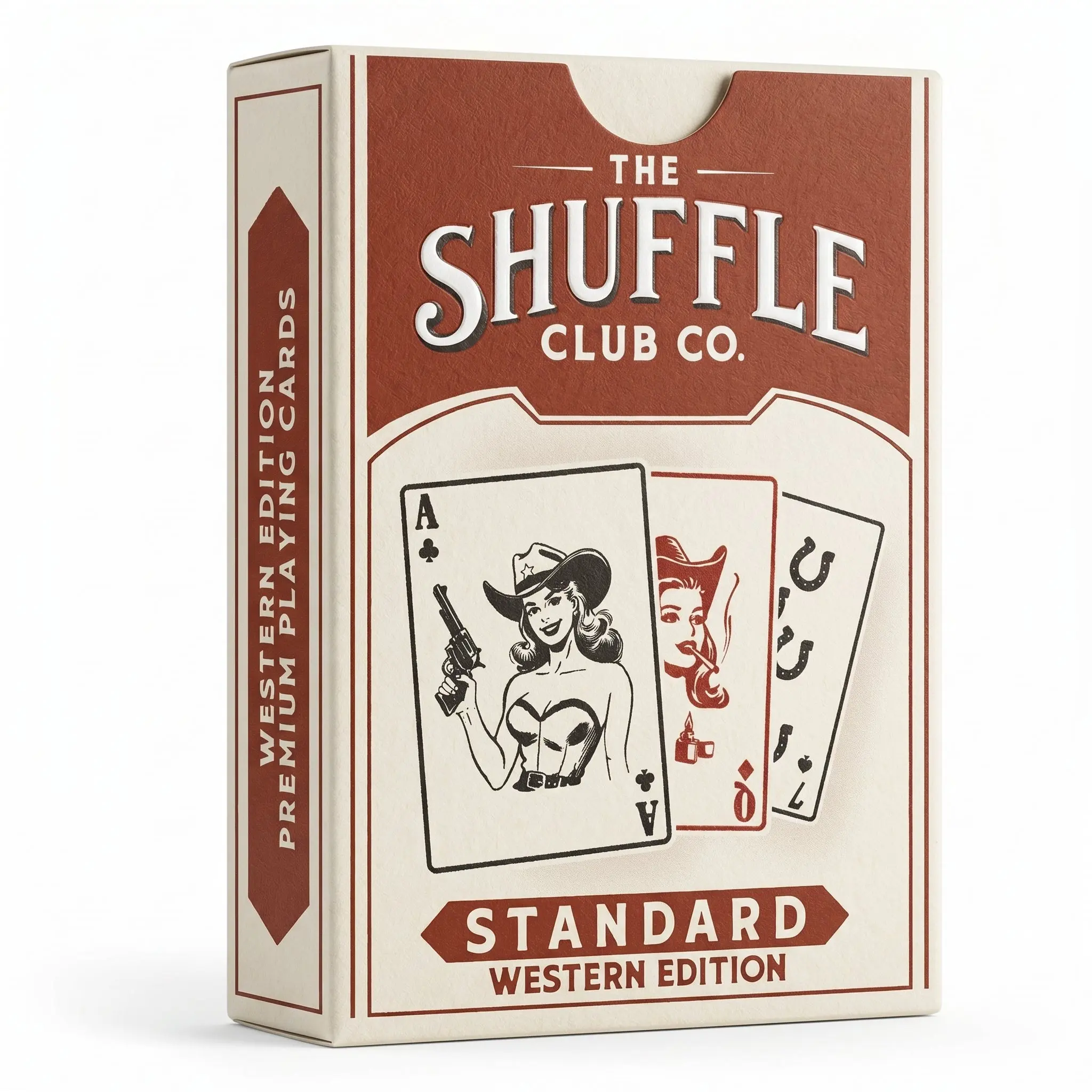 Shuffle Club Co Western Edition Premium Playing Cards