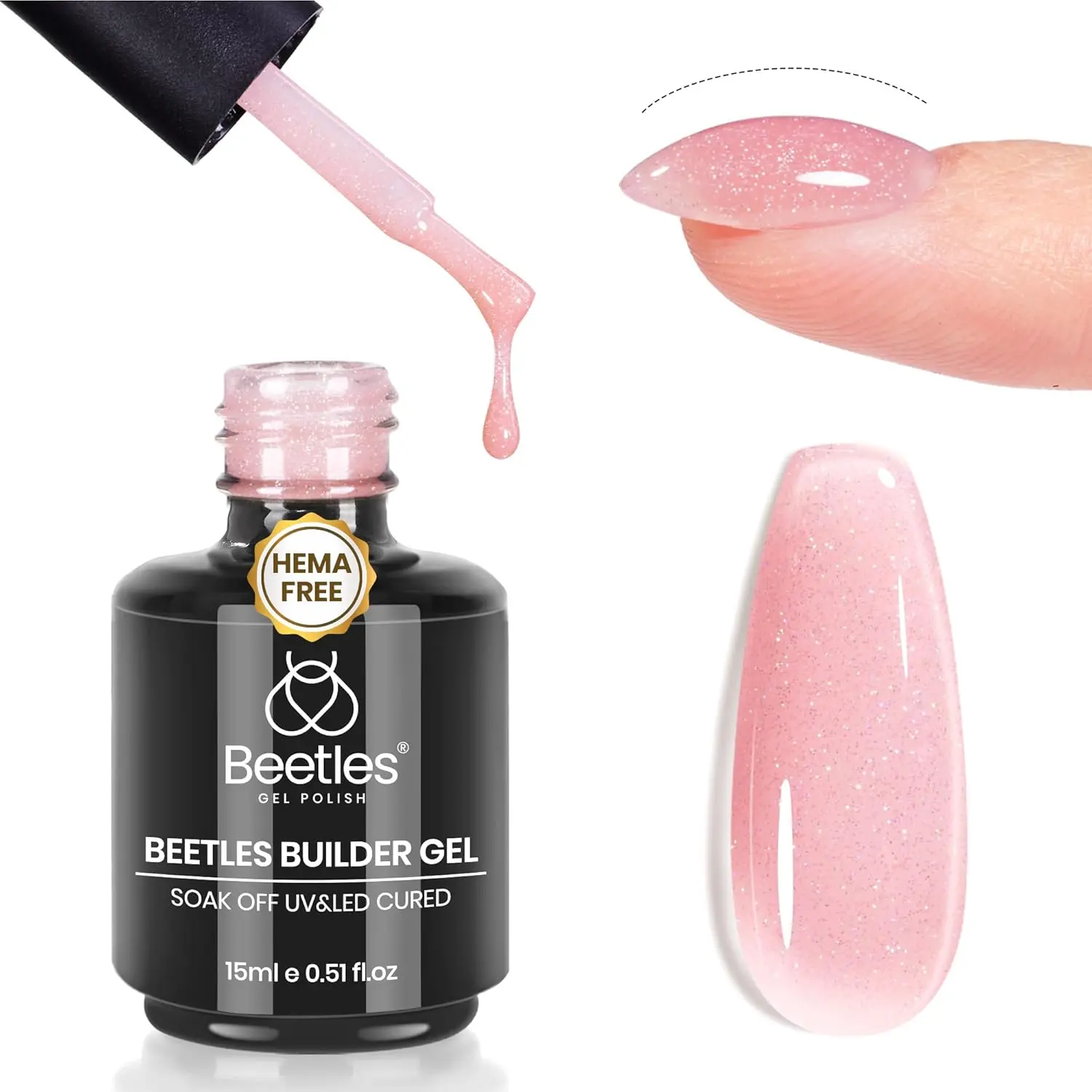 Builder Gel Nail-Sakura fantasy-15ml-HEMA FREE