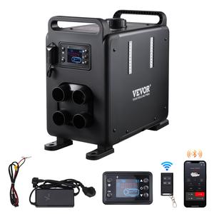 【DealsForYouDays】VEVOR 8KW Diesel Air Heater Upgraded 110V Adapter & CO Alarm12-24V All in One Diesel Air Heaterwith Bluetooth APP/Remote Control and Display ScreenFast Heating Portable Diesel Heater for Vehicles and Outdoors