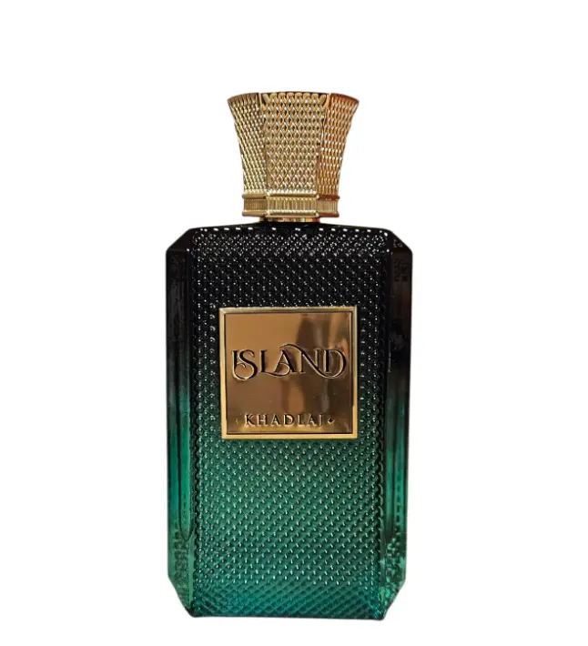 Khadlaj Island Extrait de Parfum 100ml Unisex Luxury Arabian Fragrance Fresh Ocean Citrus Woody Scent Long Last Summer Cologne Gift Set For Men Women