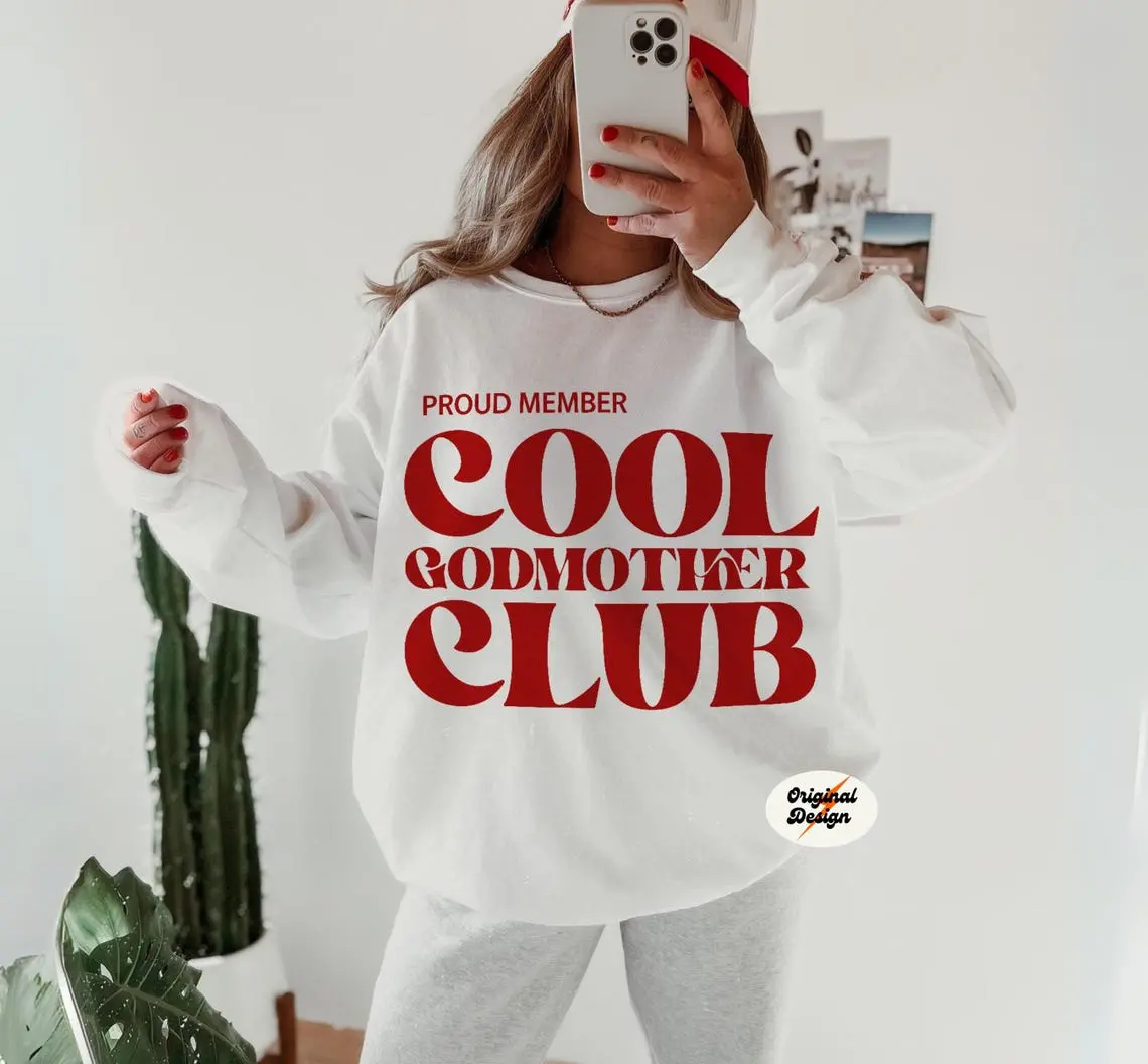 Godmother Sweatshirt Godmother Proposal Gift For Godmother Godmother Gifts God Mother Gift Madrina Proposal Godparents Godparents Proposal