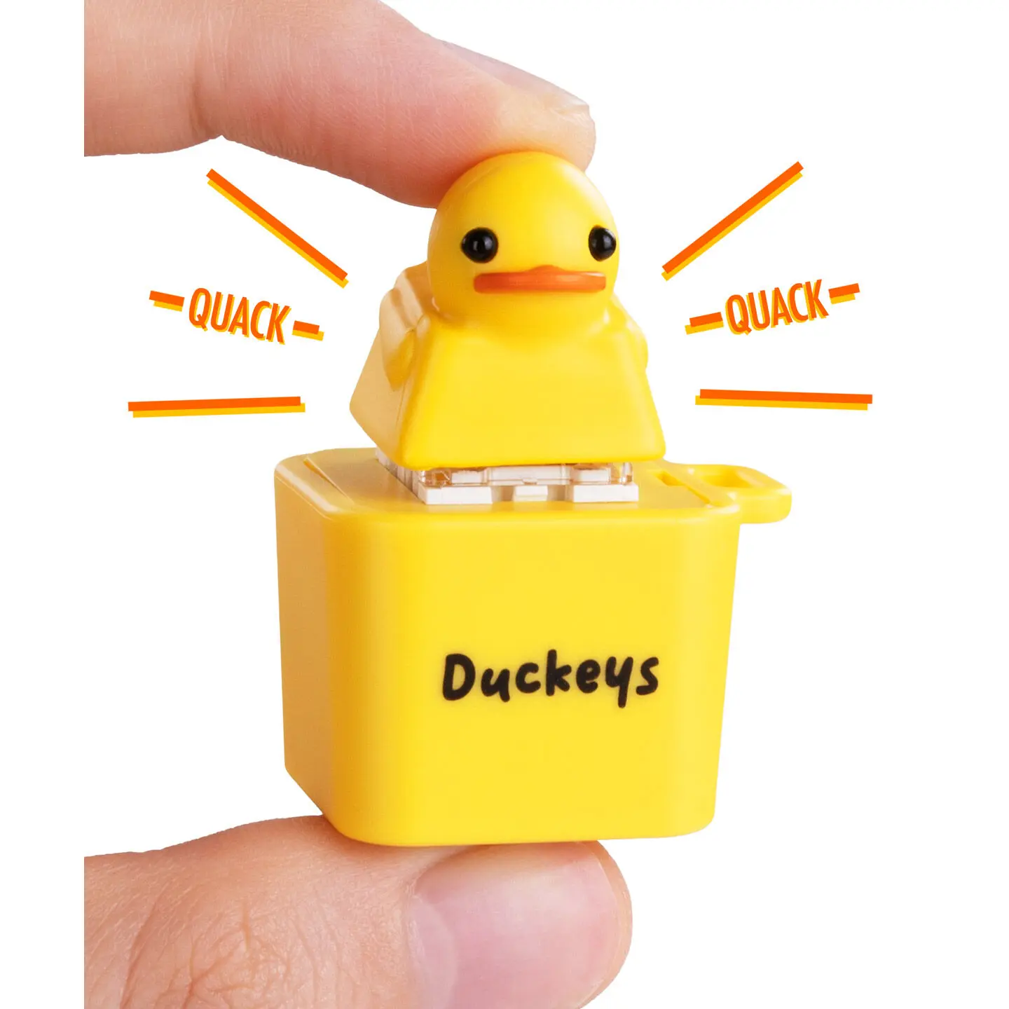 Quackeys - Stress Relief Model - Keyboard Cap
