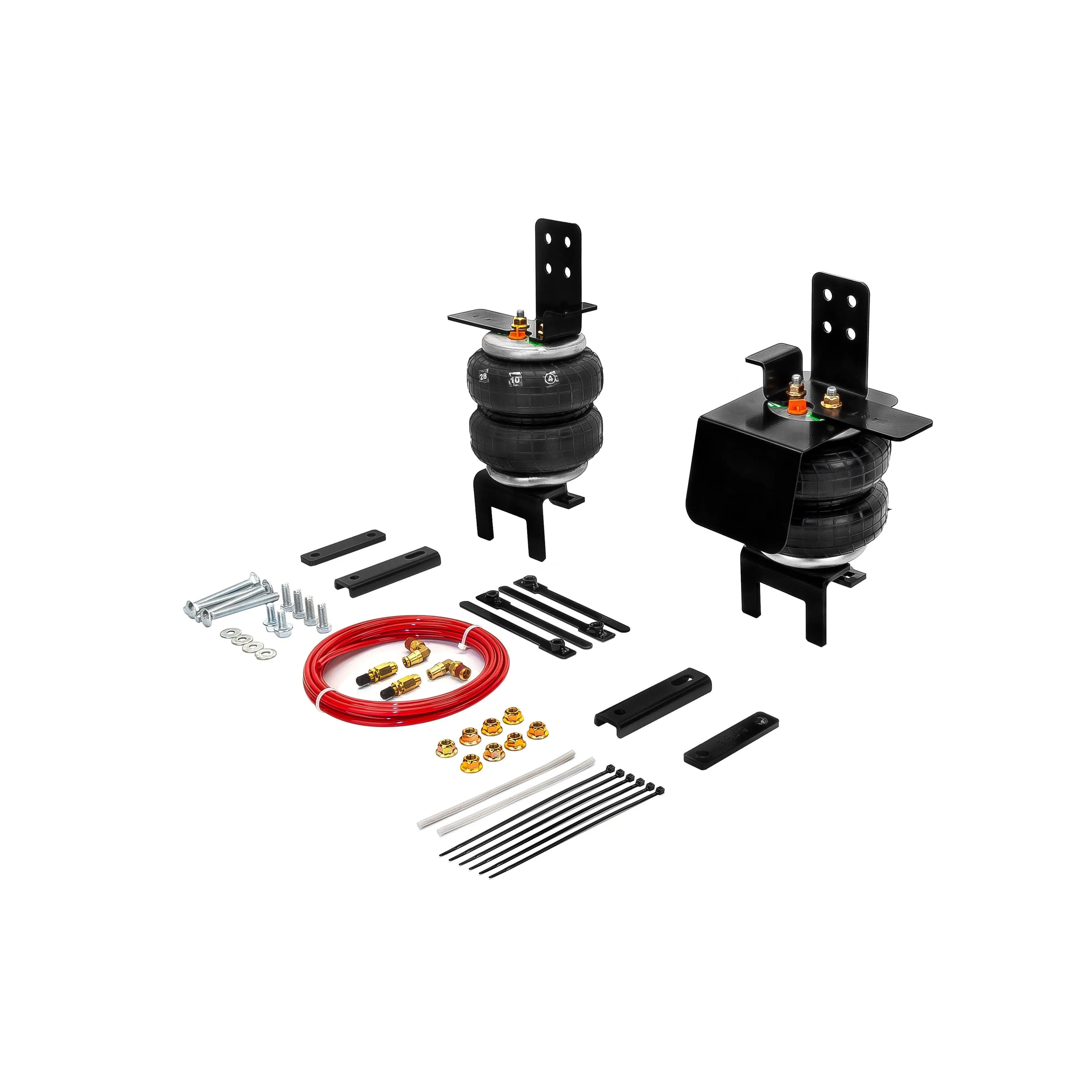 Heavy-Duty Air Bag Suspension Kit for 1995-2004 Toyota Tacoma 2WD Truck, Direct Replacement for Firestone Ride-Rite 2304, with 5,000 lbs Load-Leveling Capacity, Inflation Valves, Elbow Fittings