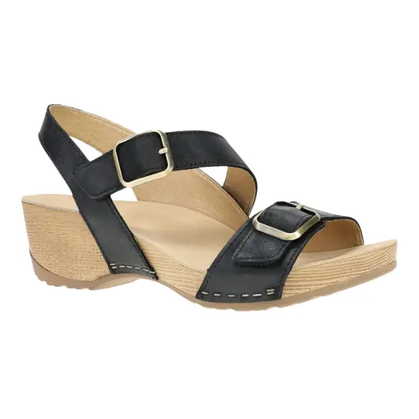 Dansko Women's Trinity Black Burnished Nubuck Dansko Women's Trinity Black Burnished Nubuck