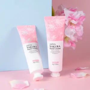 30g*2pcs Moisturizing Sakura Hand Cream, Nourishing Hand Care, Tightening Smooth Skin, Suitable for All Skin Types, Winter Skincare Formula