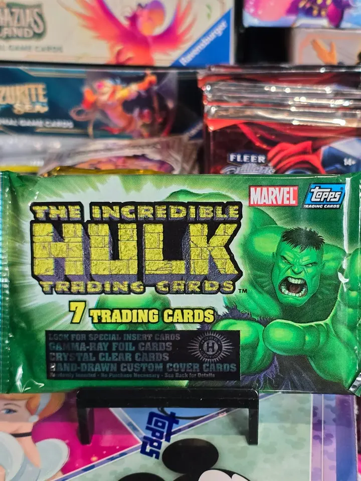 2003 Topps The Incredible Hulk Hobby Pack! Chase hand drawn custom cover cards