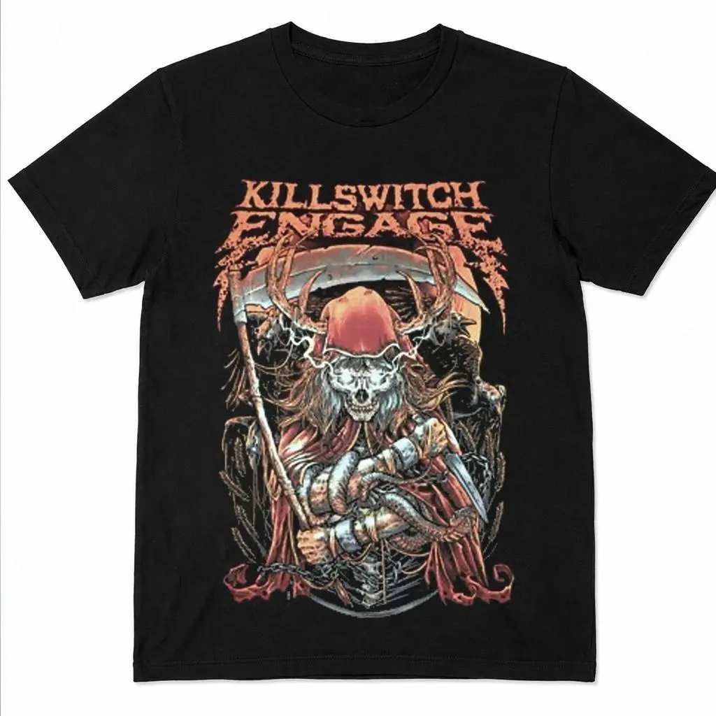 Killswitch Engage Rose of Sharyn Vintage Graphic Tee Heavy Metal Shirt HY6141