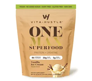 VitaHustle ONE Superfood Max Protein with Creatine 15-Servings VitaHustle ONE Superfood Max Protein with Creatine 15-Servings